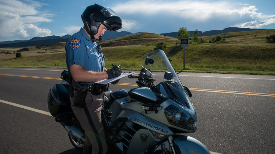Colorado State Patrol Citation